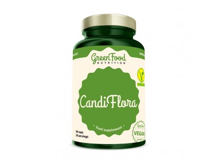 GreenFood CandiFlora 90 kapslí