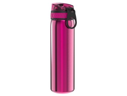 Ion8 One Touch Nerezová láhev Pink 600 ml