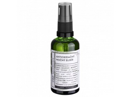 Soaphoria CBD Apothecary Antioxidační noční sérum 350mg CBD 50 ml
