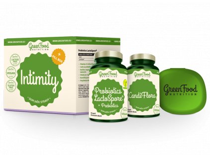 GreenFood Sada Intimity + dárek Pill Box