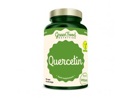 GreenFood Quercetin Vegan 90 kapslí