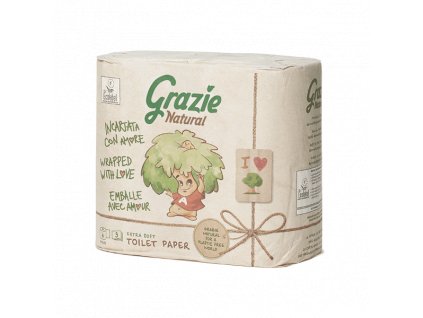 Grazie Natural Ekologický toaletní papír 2-vrstvý 4 role