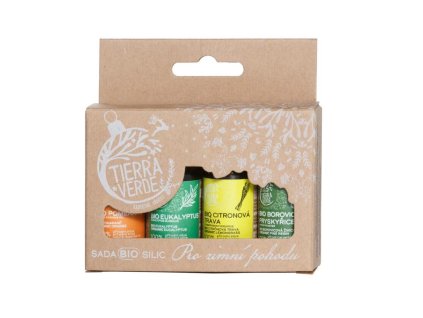 Tierra Verde Sada silic Pro zimní pohodu Bio 4 x 10 ml