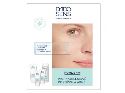 Dado Sens Purderm Sada vzorků na problémovou pokožku s akné 4 x 2ml