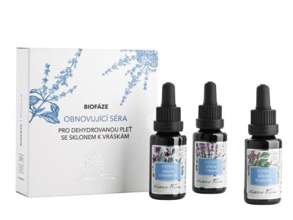 Nobilis Tilia Biofáze Obnovující séra Bazalka 3x20 ml