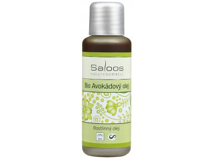 Saloos Bio Avokádový olej lisovaný za studena 50 ml