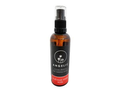 Angelic Květová voda Růže 100 ml