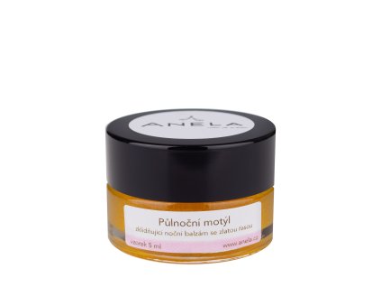 Anela VZOREK Pleťový noční balzám pro suchou a citlivou pleť Půlnoční motýl 5 ml