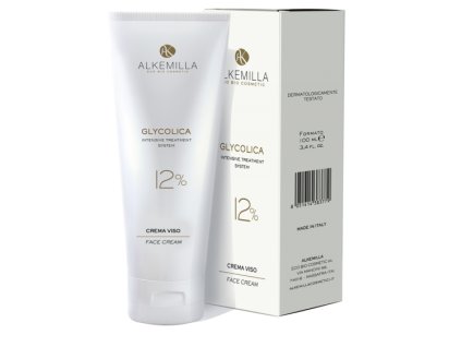 Alkemilla Pleťový krém s 12% kyselinou glykolovou s bělícími účinky Glycolica 100 ml