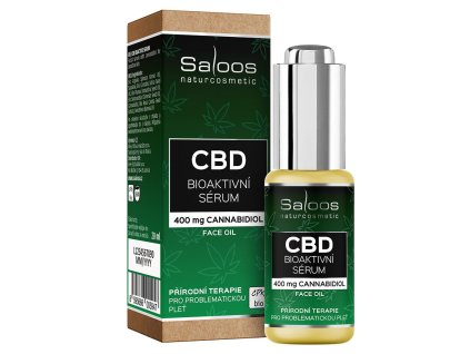 Saloos CBD bioaktivních pleťové sérum Bio 20 ml