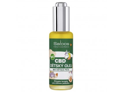 Saloos CBD Dětský regenerační olej Bio 50 ml