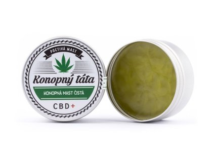 Konopný táta Čistá konopná mast CBD+ 80 ml