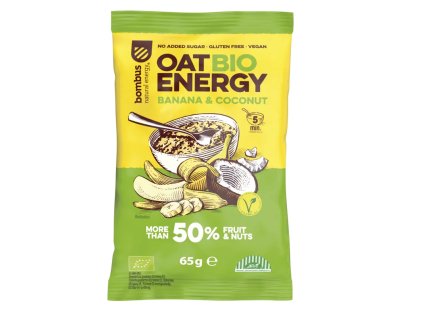 Bombus Oat Bio Energy banán a kokos 65 g