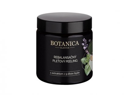 Botanica Slavica Pleťový peeling 9 divů bylin na mastnou a smíšenou pleť 120 ml