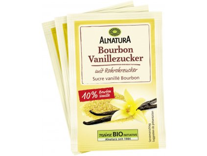 Alnatura Bourbon vanilkový cukr Bio 3 x 8 g