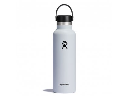 Hydro Flask Nerezová termolahev Standard Mouth Flex Cap 21 oz (621 ml) Bílá