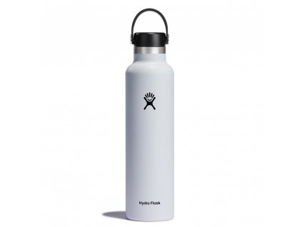 Uprava fotografie Hydro Flask Nerezová termolahev Standard Mouth Flex Cap 24 oz (709 ml) Bílá