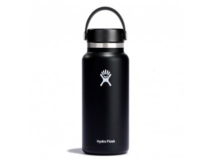 Uprava fotografie Hydro Flask Nerezová termolahev Wide Mouth Flex Cap 32 oz (946 ml) Černá