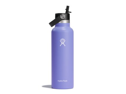 Uprava fotografie Hydro Flask Nerezová termolahev Standard Mouth Straw Cap 21 oz (621 ml) Fialová