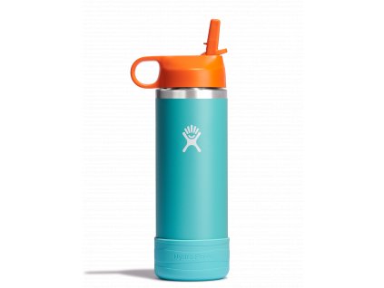 Hydro Flask Nerezová termolahev pro děti 18 oz (532 ml) Tyrkysová