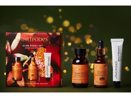 Antipodes Dárkový set pro zralou a náročnou pleť Glow Boost Gift set