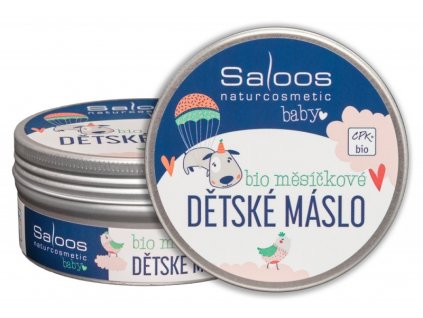 Saloos Šlehané měsíčkové dětské máslo Bio 75 ml