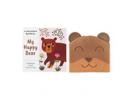 Almara Soap Přírodní tuhé mýdlo pro děti My Happy Bear 100 +- 5 g