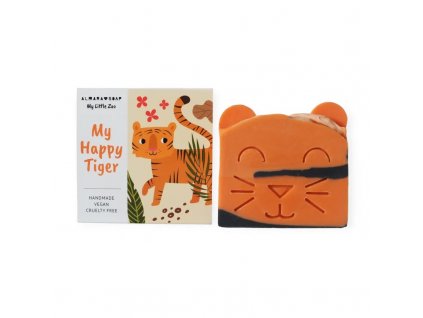 Almara Soap Přírodní tuhé mýdlo pro děti My Happy Tiger 100 +- 5 g