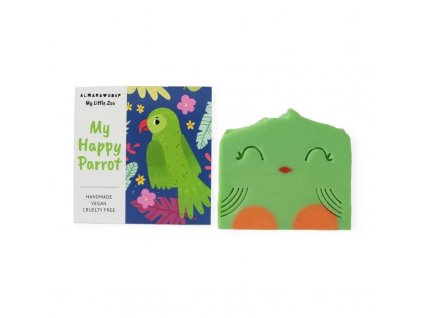 Almara Soap Přírodní tuhé mýdlo pro děti My Happy Parrot 100 +- 5 g