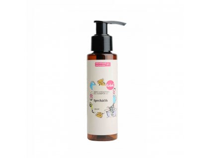 Kvitok Jemný sprchový gel a šampón pro děti 2v1 – Sprcháček 100 ml