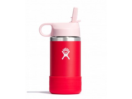 Hydro Flask Nerezová termolahev pro děti 12 oz (354 ml) Červená