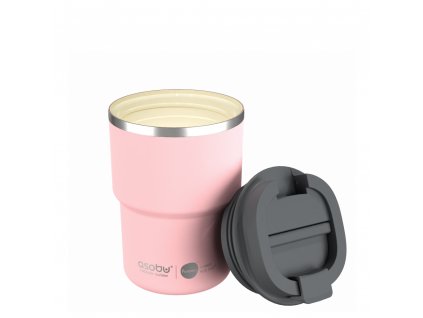 Asobu Nerezový termohrnek s keramickou vrstvou 360 ml Coffee Express Pink