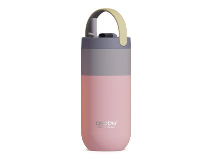 Asobu Nerezová termolahev Orbit 890 ml Pastel Orange