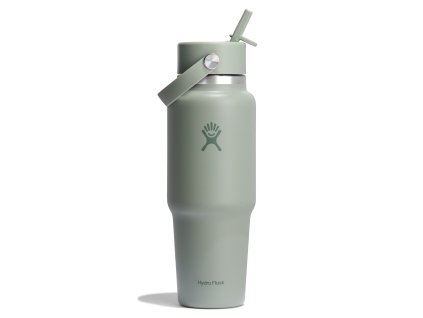 Hydro Flask Termohrnek Wide Flex Straw Travel Bottle 32 oz (946 ml) Agave new