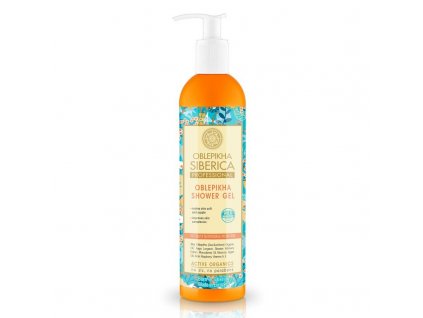 Natura Siberica Rakytníkový sprchový gel intenzivní výživa a hydratace 400ml