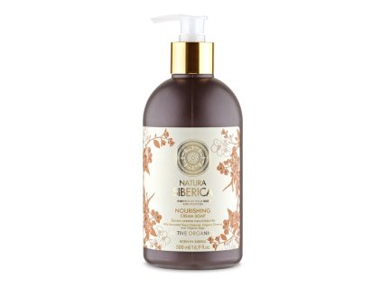 Natura Siberica Krémové mýdlo vyživující 500 ml