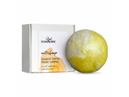 Soaphoria Tuhý šampon na poškozené vlasy NutriShamp 60 +/-5 g