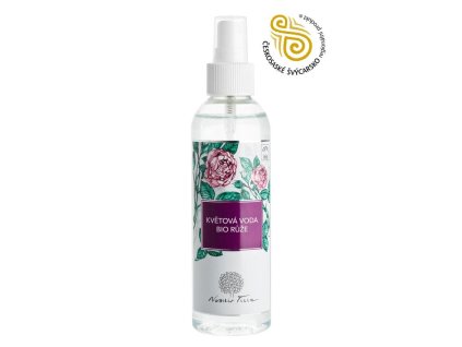 Nobilis Tilia Květová voda růžová BIO 200 ml