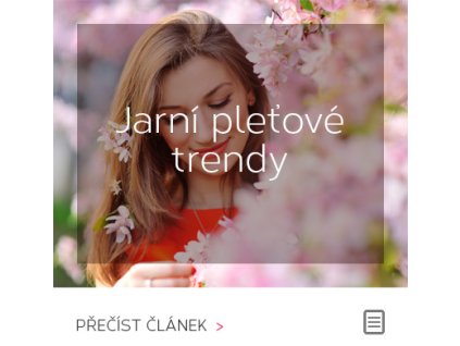 Jarní pleťové trendy