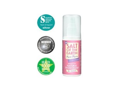 Crystal Spring Salt of the Earth Pure Aura deospray 100 ml