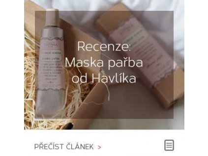 RECENZE: MASKA PAŘBA OD HAVLÍKA