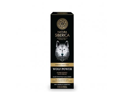 Natura Siberica Super tonizující krém na obličej Vlčí síla 50 ml