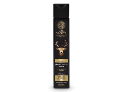 Natura Siberica Šampon proti lupům Moc jelena 250 ml