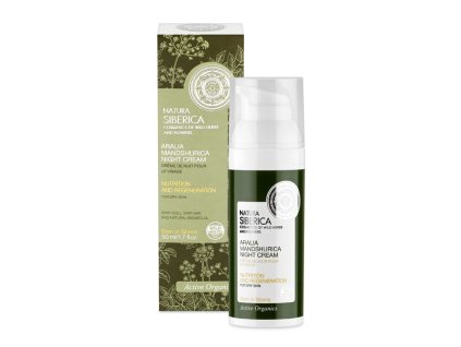 Natura Siberica Noční krém na obličej pro suchou pleť 50 ml