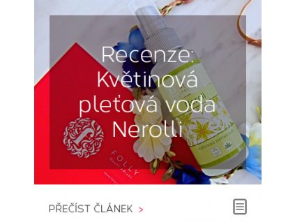 Recenze: osvěžující sprška pro pleť