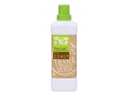 Yellow & Blue Prací gel z mýdlových ořechů na vlnu a jemné prádlo 1 l