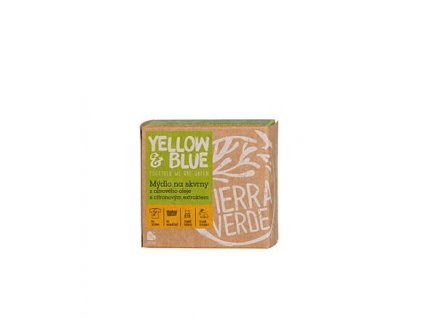 Yellow & Blue Olivové mýdlo s citronovým extraktem na skvrny 200 g