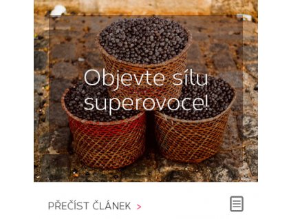 OBJEVTE SÍLU SUPEROVOCE