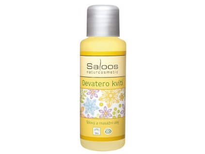 Saloos Tělový a masážní olej Devatero kvítí 50 ml