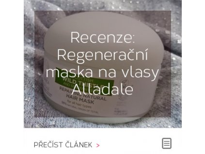 Recenze: Regenerační maska na vlasy Alladale